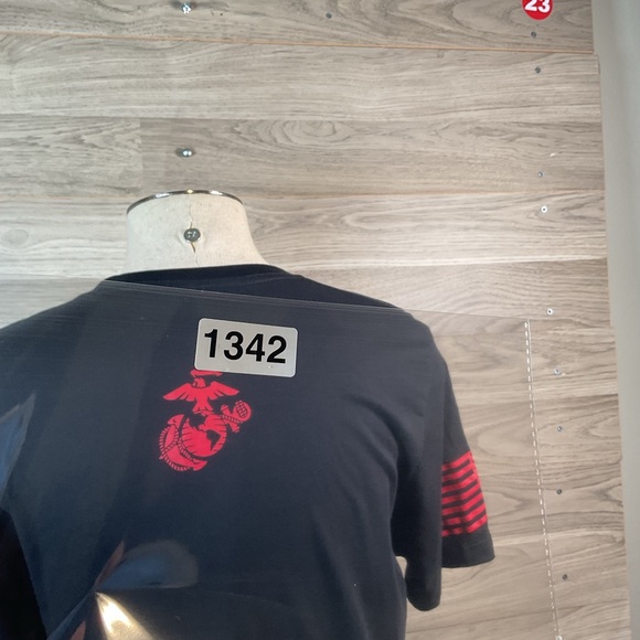 Grunt Style Men’s XL US Marines Bulldog Short Sleeve T-Shirt “Guts Is Enough” - Picture 12 of 12